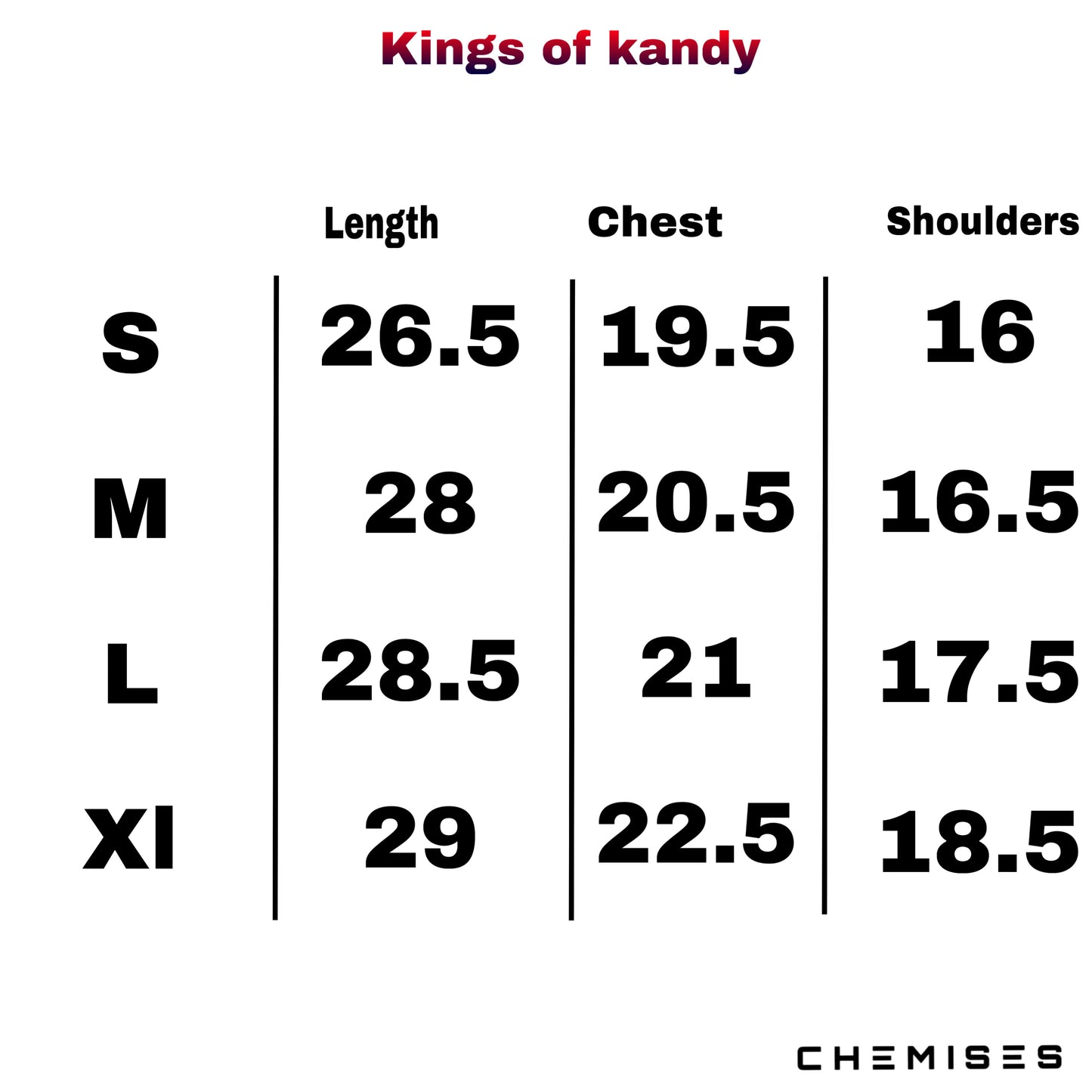 Kings of kandy T-shirt